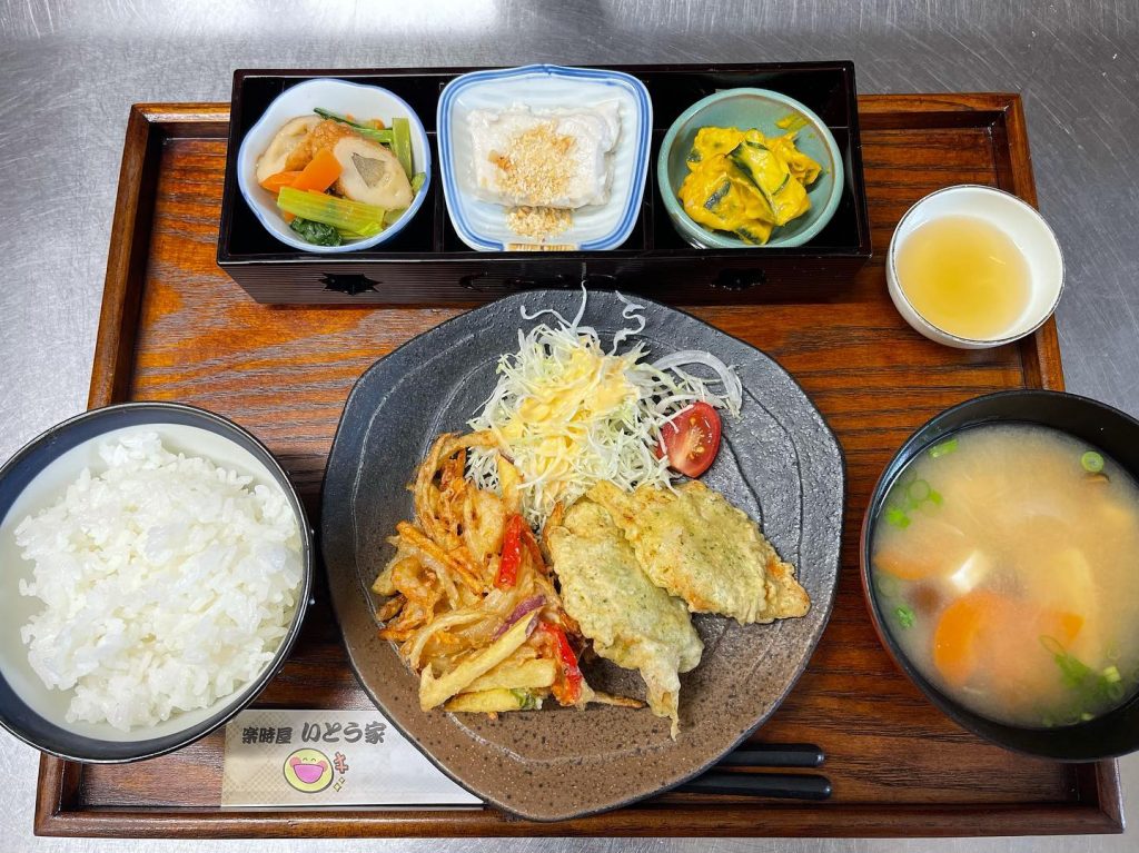 こんにちは本日もいとう家定食出来ました?バランス良く作りましたよろしくお願い致します